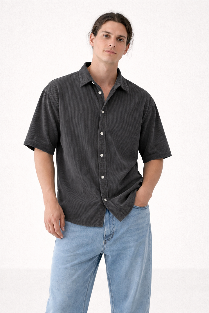 Chemise d'été décontractée, légère et respirante à manches courtes pour hommes - Velmar