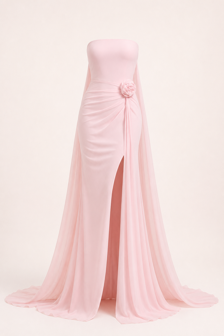 Robe longue élégante pour femme, idéale pour les soirées et les galas - Alruna