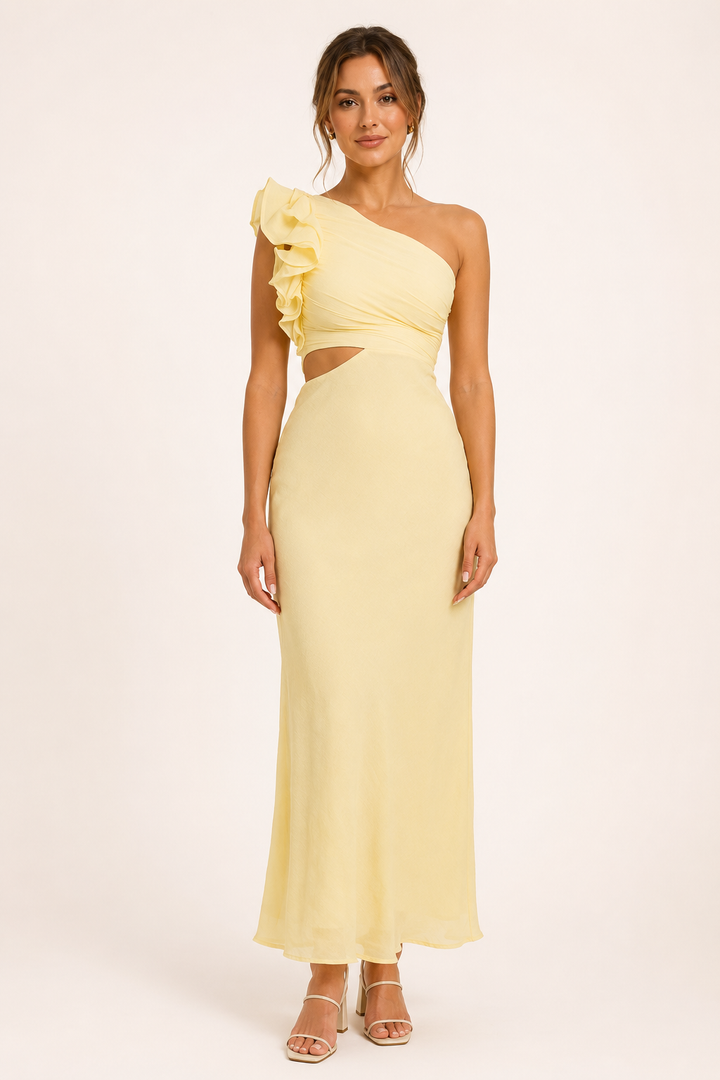 Robe longue élégante pour femme, idéale pour les fêtes et les mariages - Liselotte