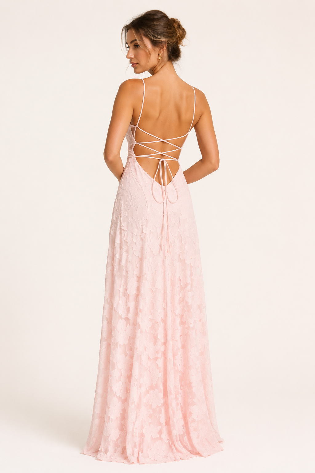 Robe longue pour femme à l'élégant imprimé floral - Katherine
