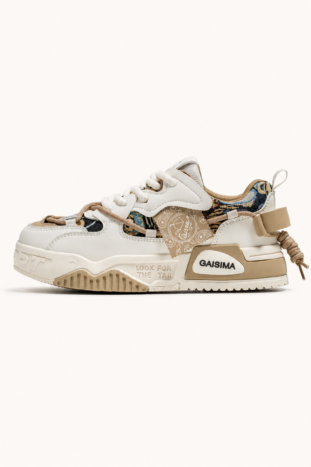 Chaussures de sport masculines décontractées et urbaines à semelles épaisses - Kaelor