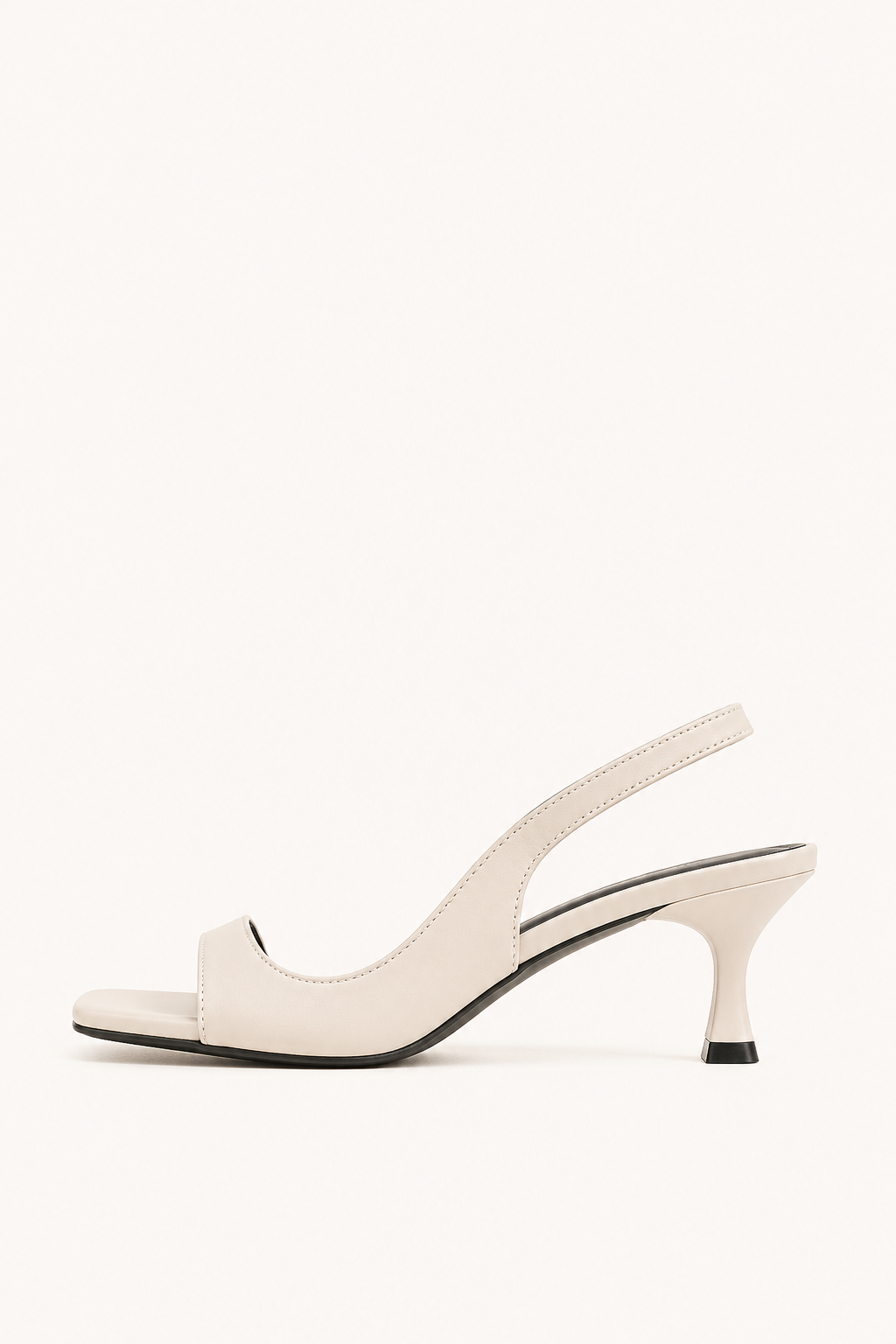 Sandales à talons pour femme, bout carré, sans talon - Ottilie