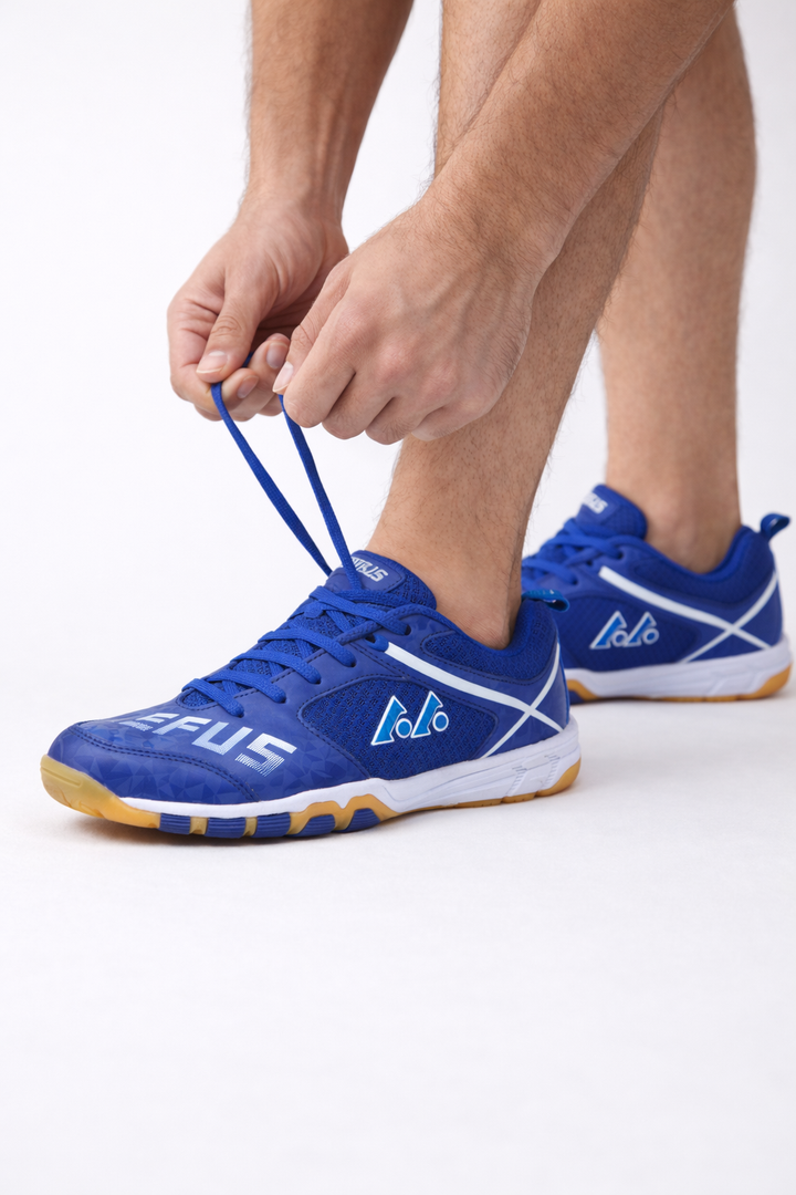 Chaussures de badminton à semelle adhérente pour hommes - Heiner