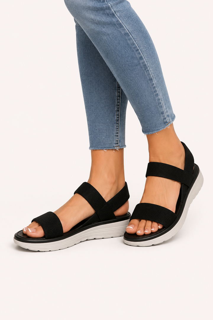 Sandales orthopédiques pour femme à talon compensé confortable - Gerlinde