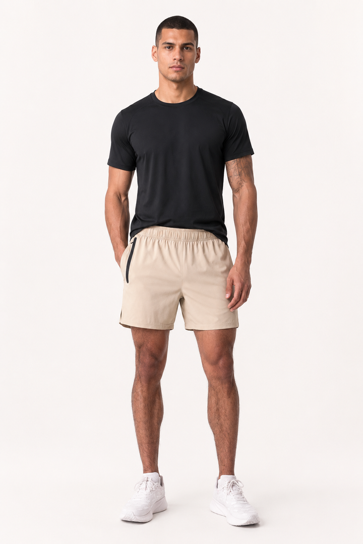 Short de sport pour homme avec poche et fermeture - Gaspar