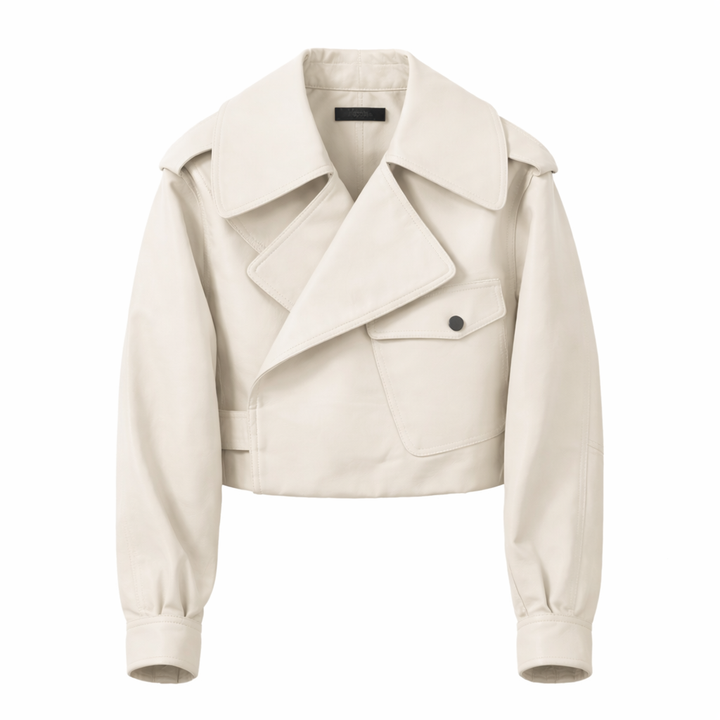 Veste légère à large revers pour femme - Lauren