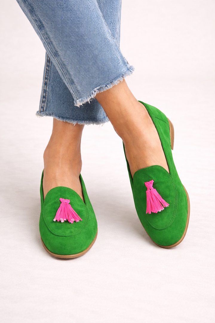 Mocassins féminins à glands élégants - Eugénie