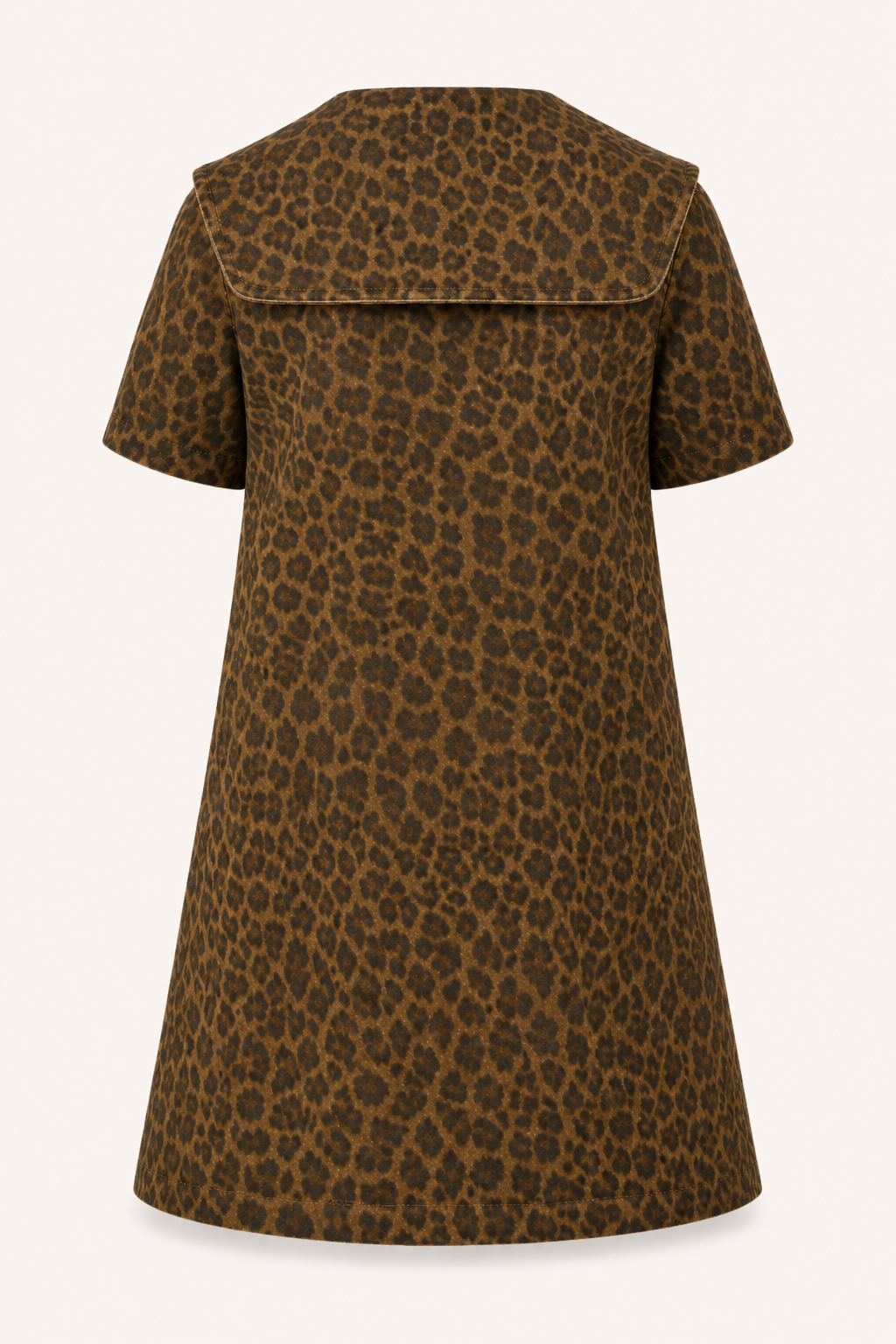 Robe courte en jean femme col marin - Paula