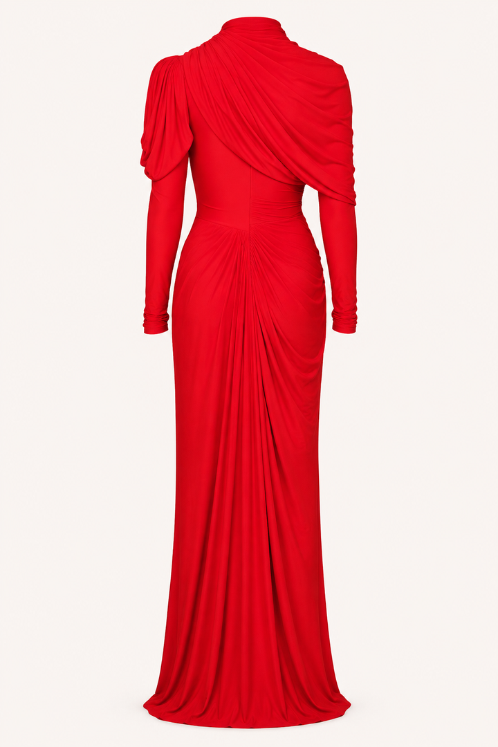 Robe élégante à manches longues et à la coupe ajustée - Sonhia