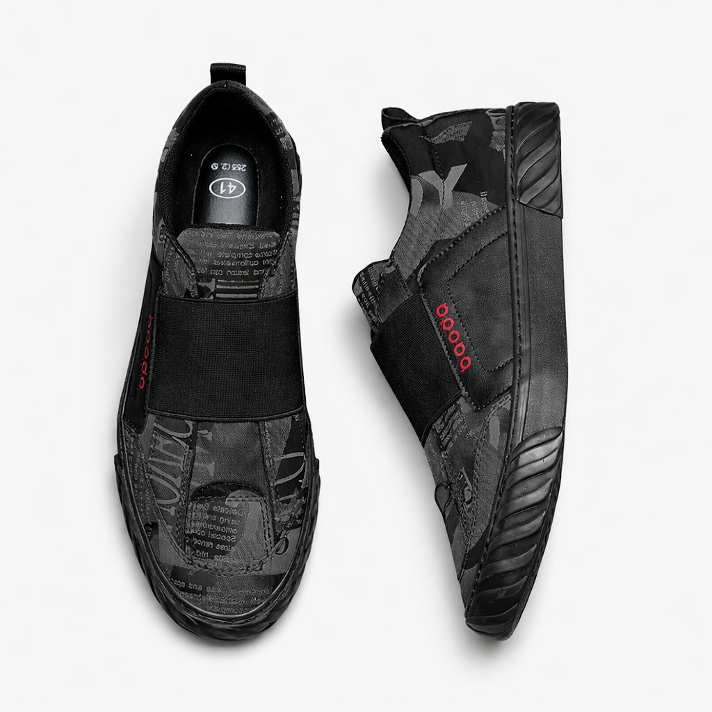 Chaussures de sport sans lacets pour hommes avec élastique - Nerix
