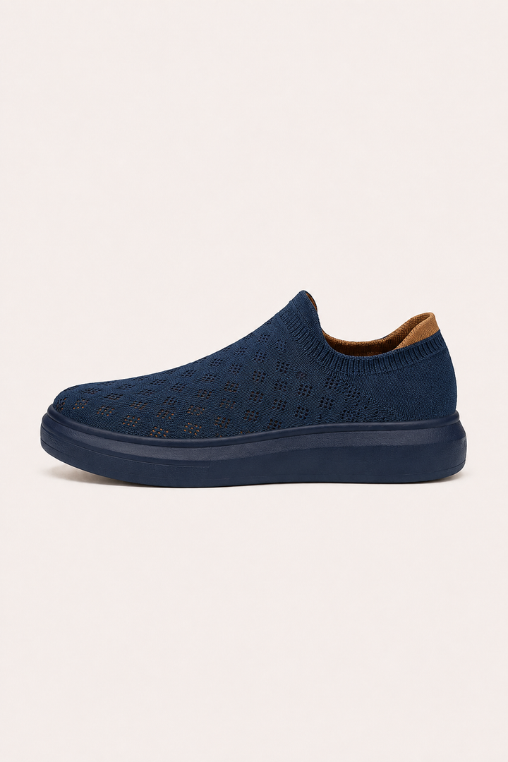 Chaussures slip-on pour homme en tricot extensible, au design respirant - Armando