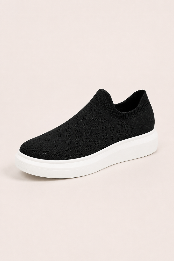 Chaussures slip-on pour homme en tricot extensible, au design respirant - Armando