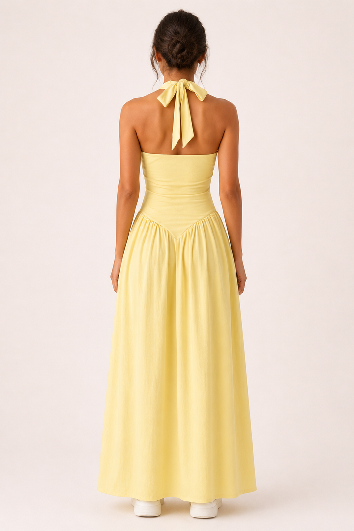 Robe longue d'été pour femmes confortable et élégante - Lotte