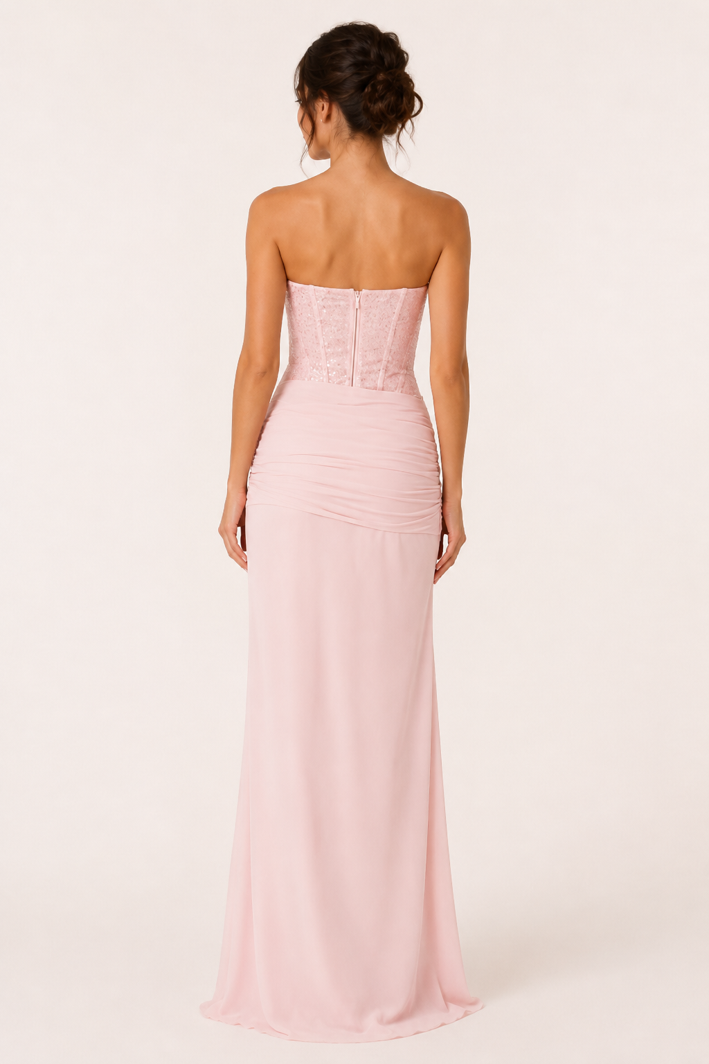 Evénement spécial robe longue femme corset serré - Klara