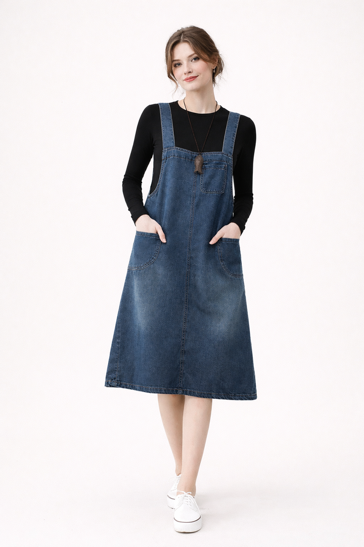 Robe en jean à la coupe décontractée - Vici