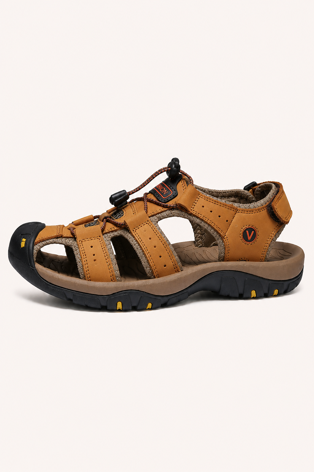 Sandales de randonnée pour homme, bout renforcé, lacet réglable - Viktor