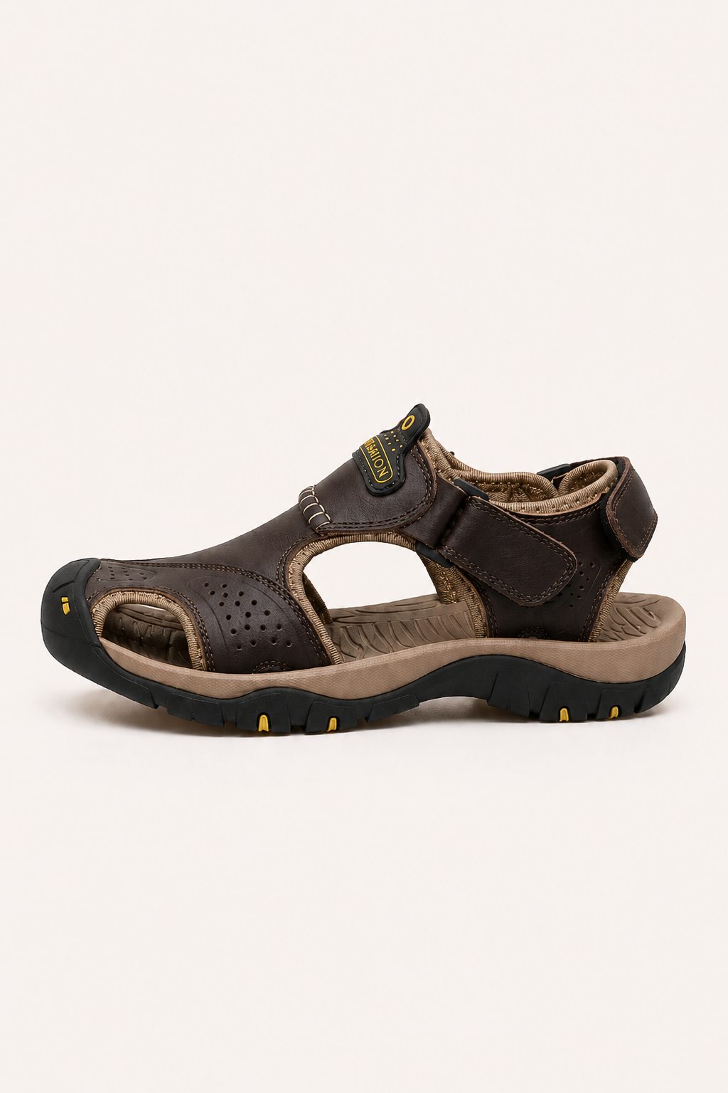 Sandales de randonnée pour homme avec bout renforcé et velcro - Theo