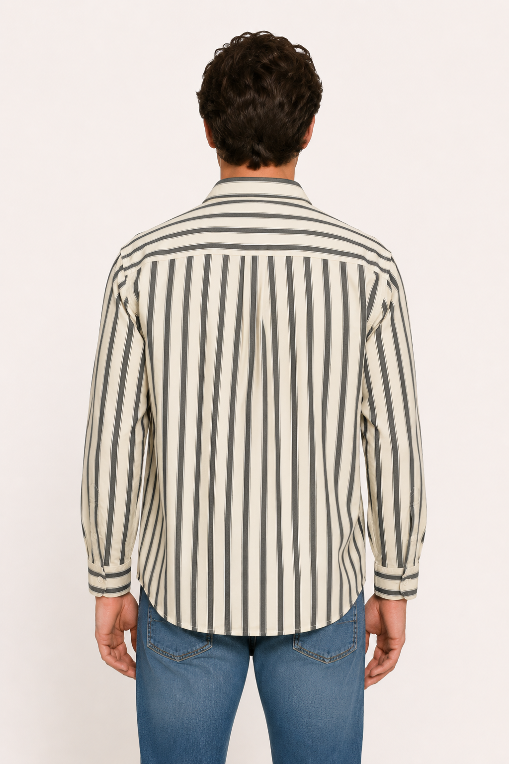 Chemise décontractée à rayures old money pour hommes - Bastian