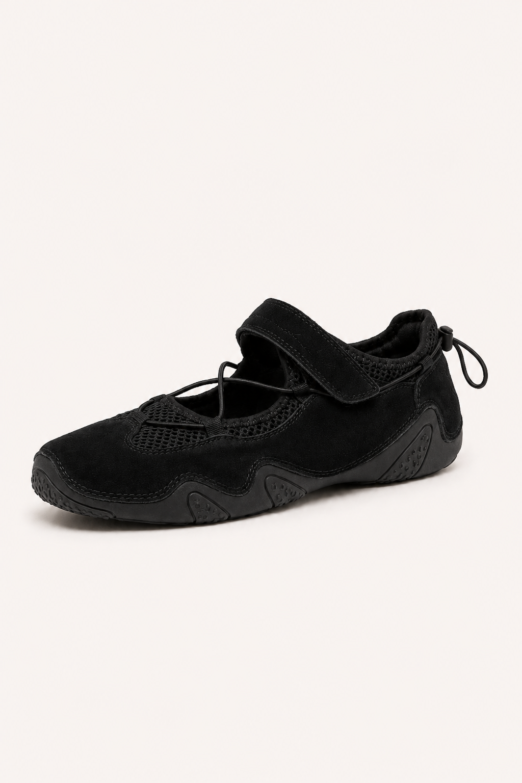 Ballerines de sport avec bride réglable et lacets élastiques - Riekerr