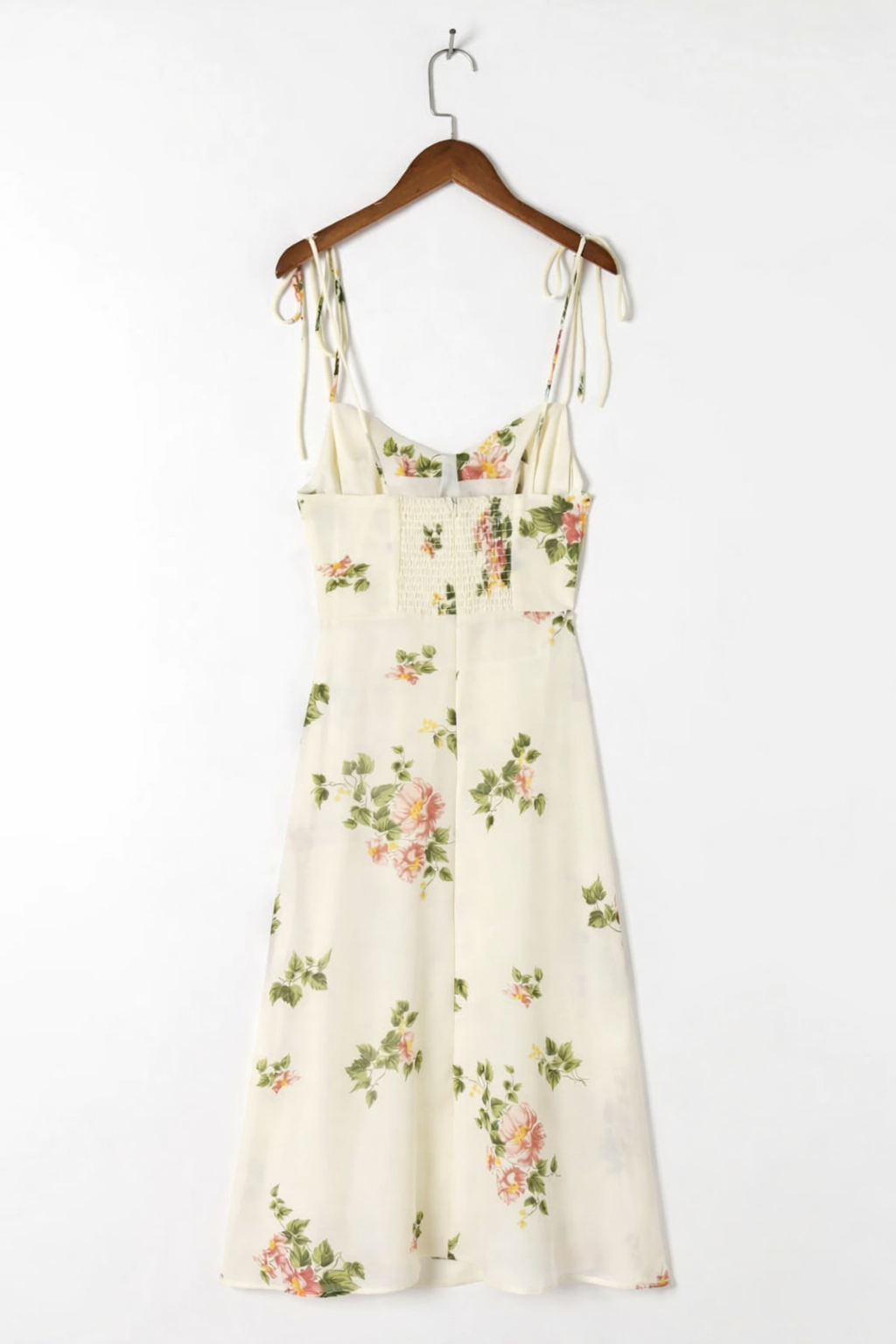 Robe midi femme printemps imprimé floral léger - Lirena
