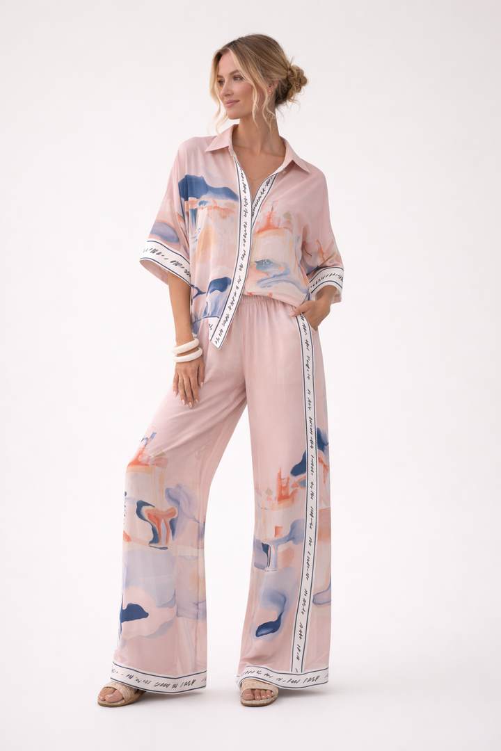 Ensemble à motifs pour femmes - Zara