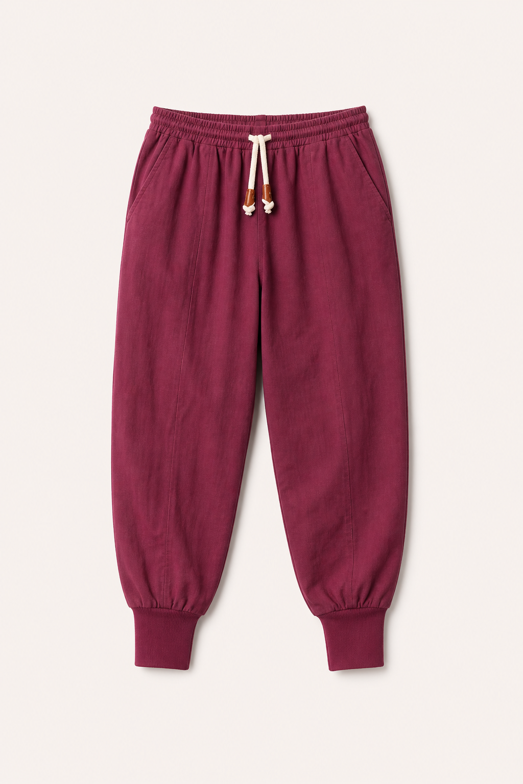Pantalon de jogging taille élastiquée cordon de serrage coupe confortable pour tous les jours - Rayan