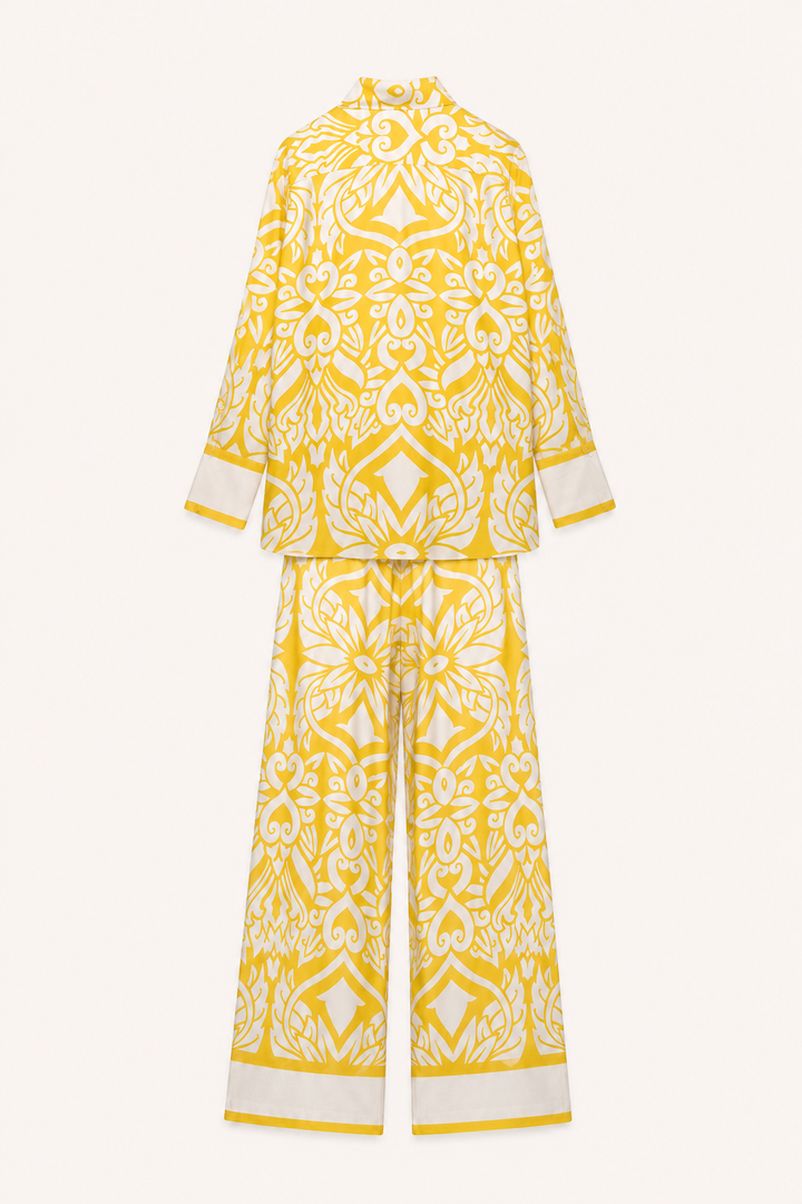 Ensemble femme imprimé style méditerranéen - Wilma