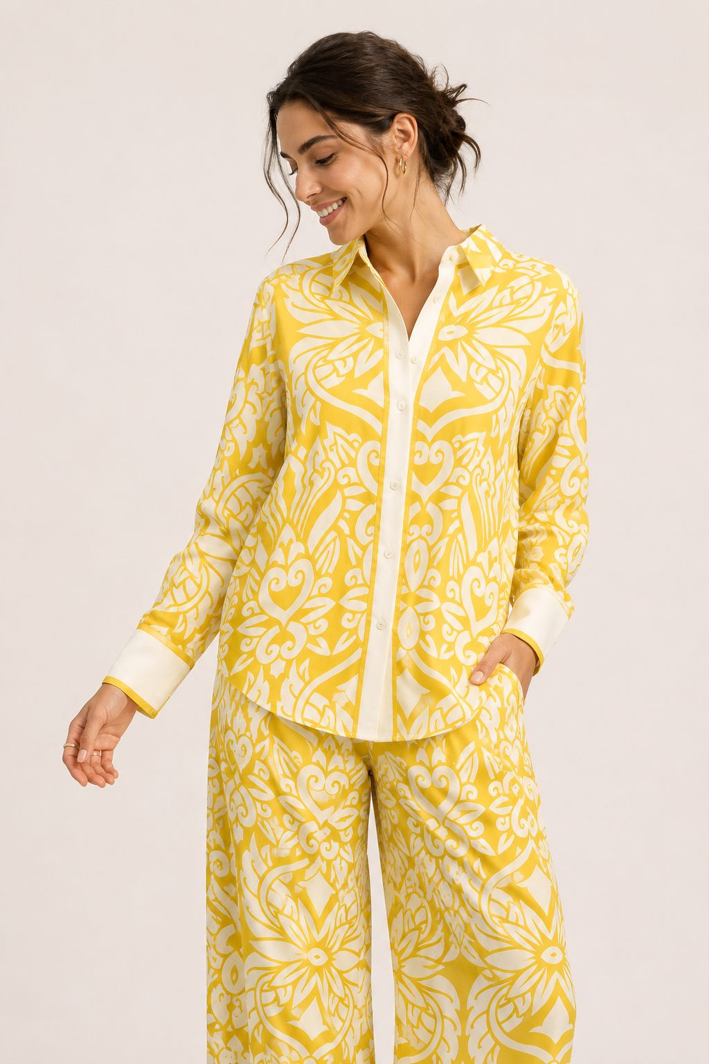 Ensemble femme imprimé style méditerranéen - Wilma