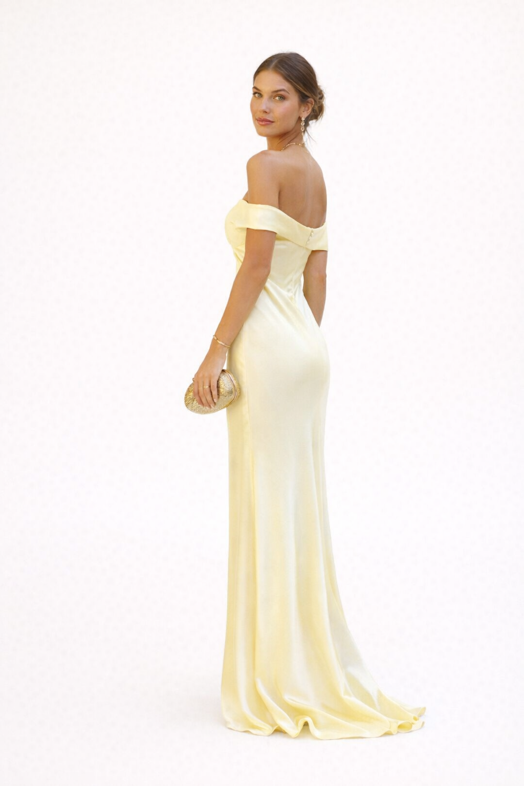 Robe de soirée longue et décolletée pour femmes - Lea