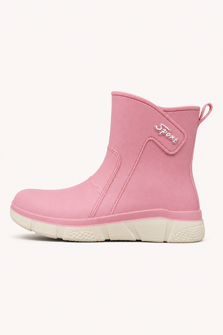 Bottines imperméables pour femme, confortables et légères, idéales pour la pluie - Helmira