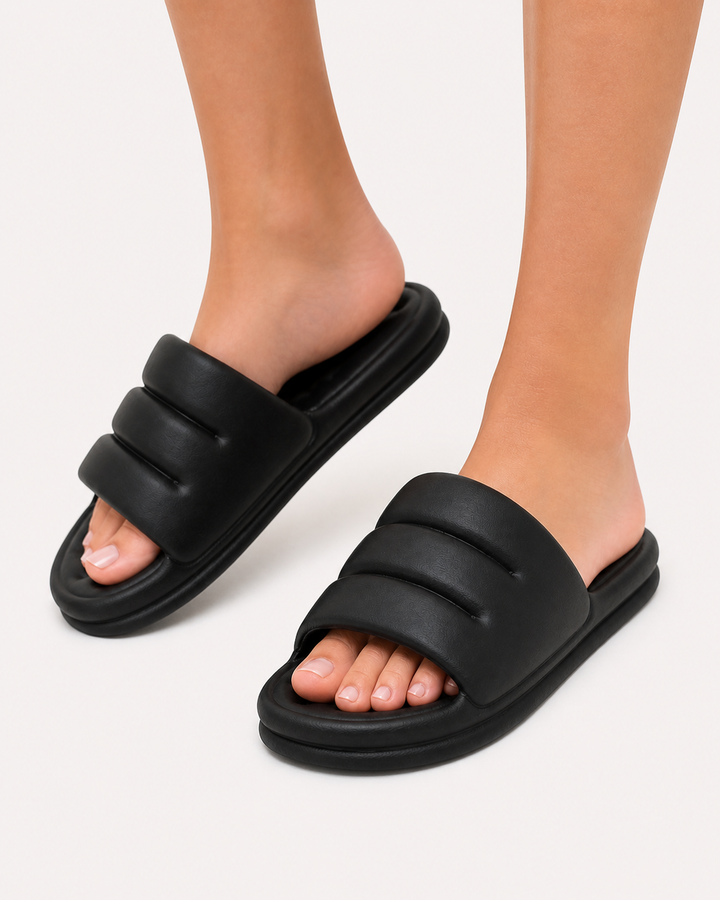 Sandales plates à talon compensé pour femmes - Ingrid