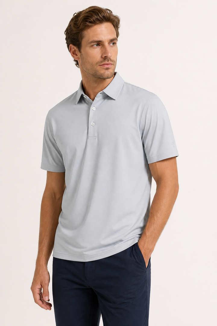 Polo classique à col court pour hommes - Gunther