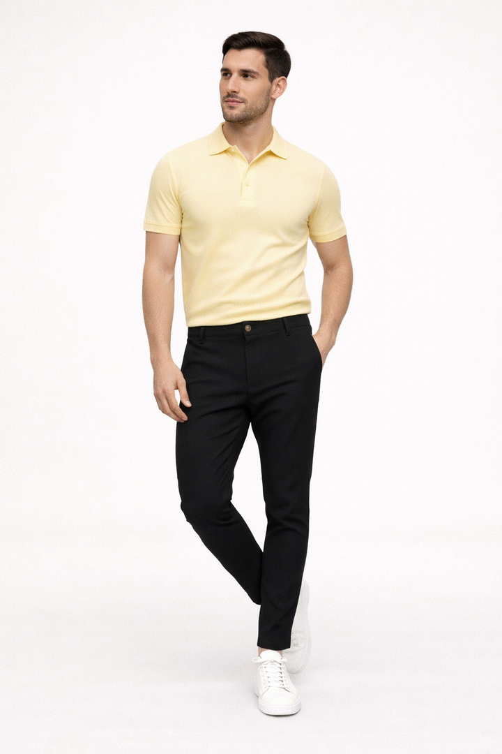 Pantalon chino pour homme, coupe droite et confortable - Zigor