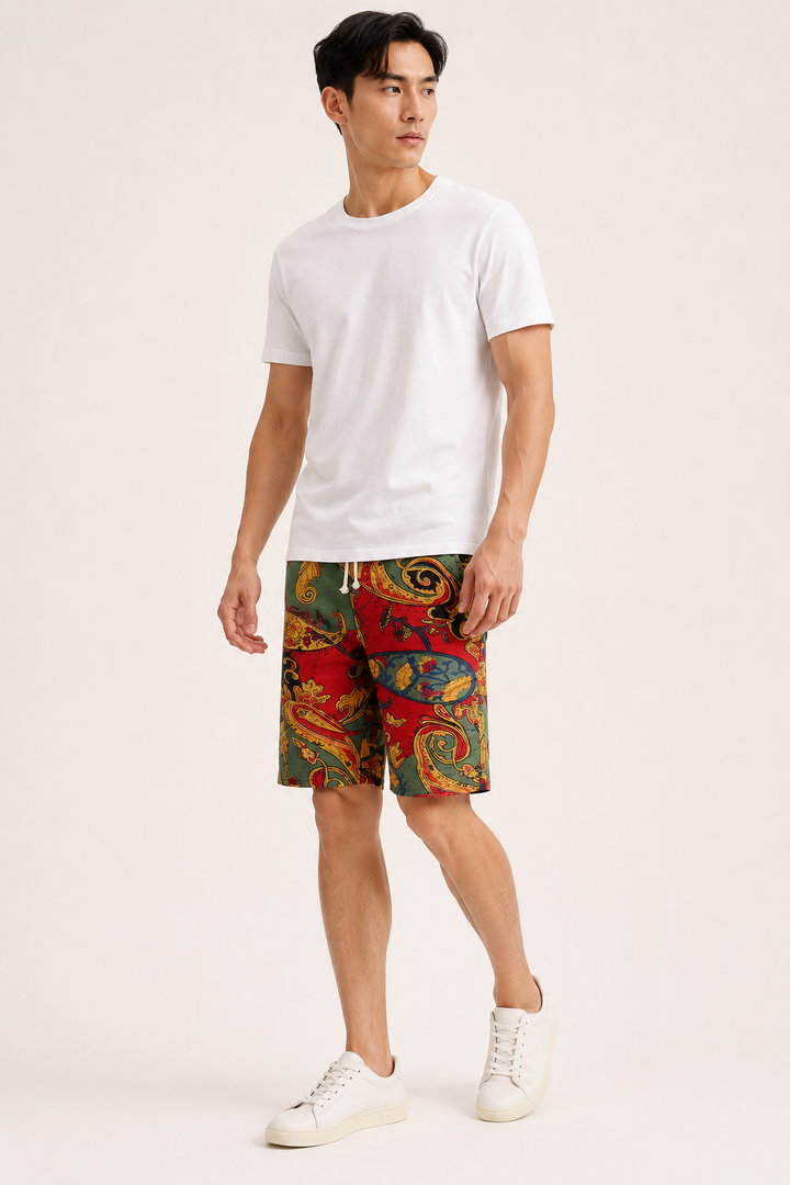 Short imprimé homme taille réglable - Hugo