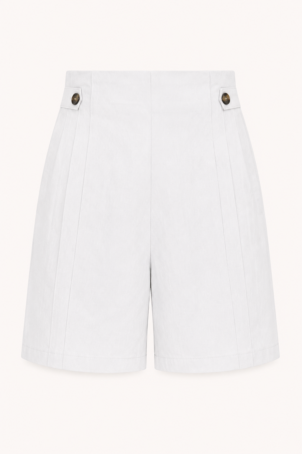 Short à taille haute pour femmes avec boutons latéraux - Maren