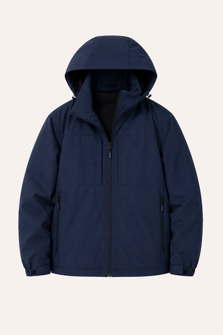 Veste outdoor pour homme, imperméable et légère, avec capuche - Millan