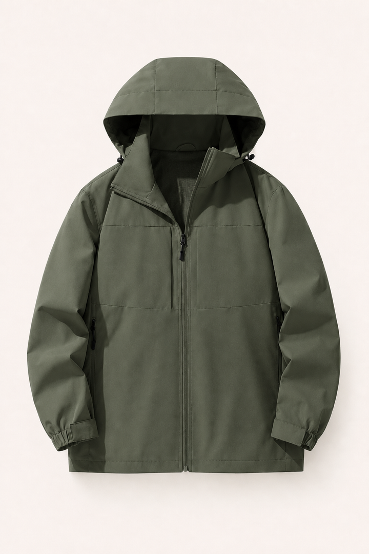 Veste outdoor pour homme, imperméable et légère, avec capuche - Millan