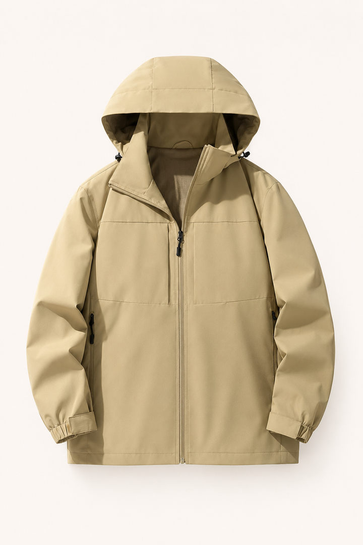Veste outdoor pour homme, imperméable et légère, avec capuche - Millan