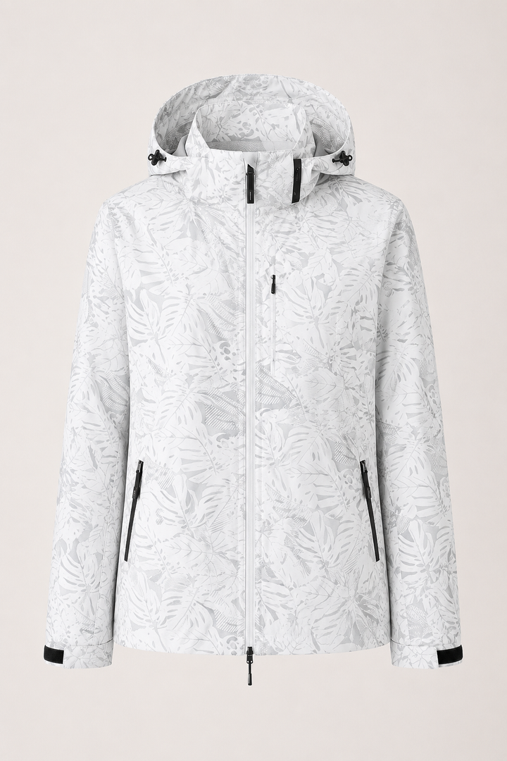 Veste coupe-vent légère unisexe à capuche et fermeture à glissière - Fassher