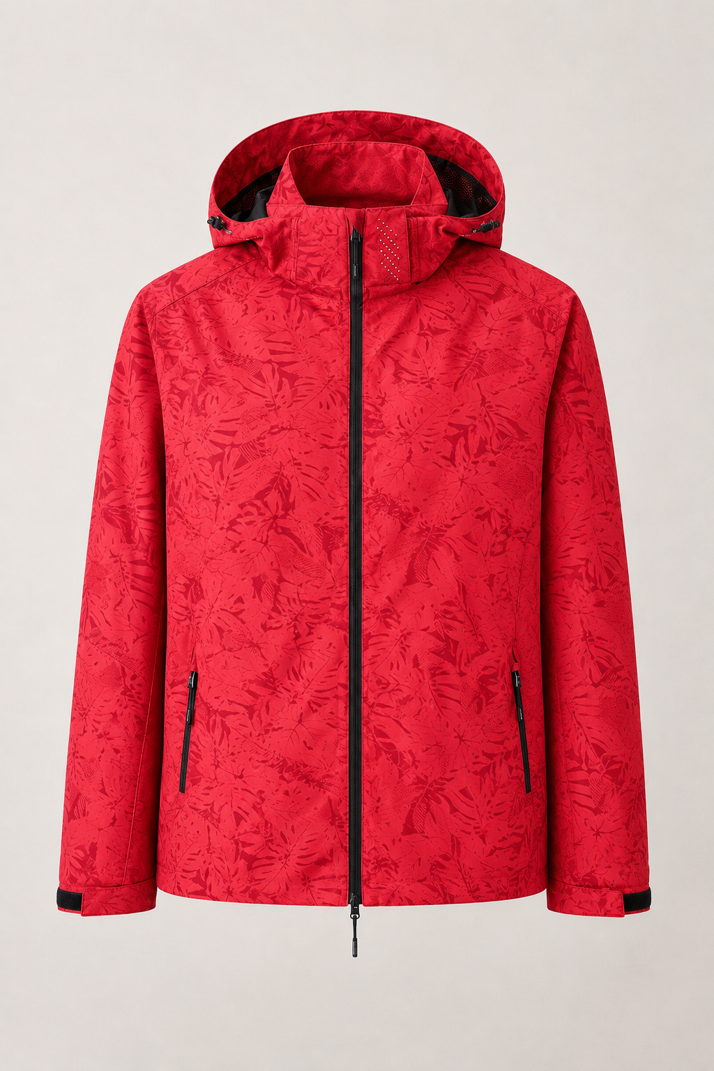 Veste coupe-vent légère unisexe à capuche et fermeture à glissière - Fassher
