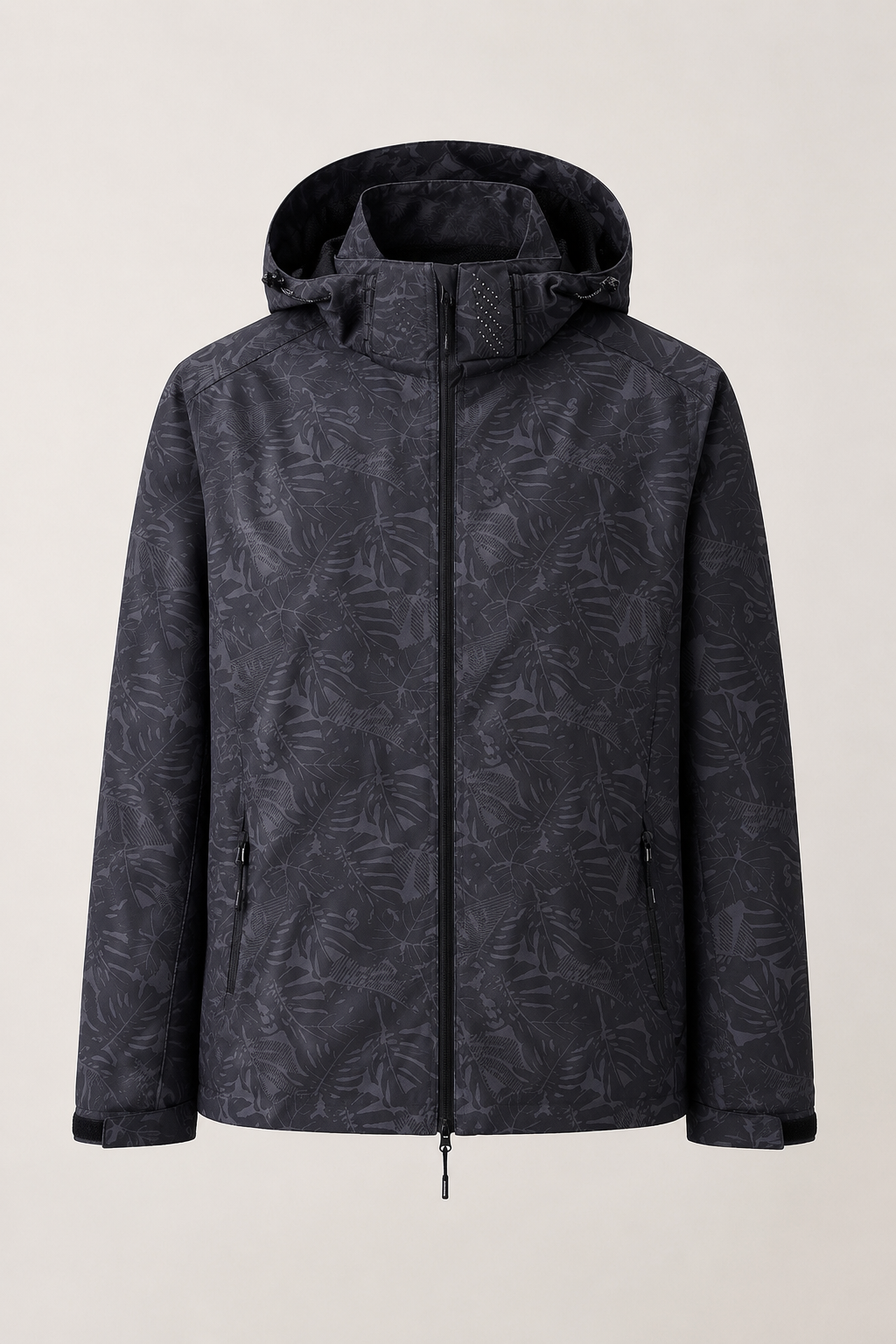 Veste coupe-vent légère unisexe à capuche et fermeture à glissière - Fassher