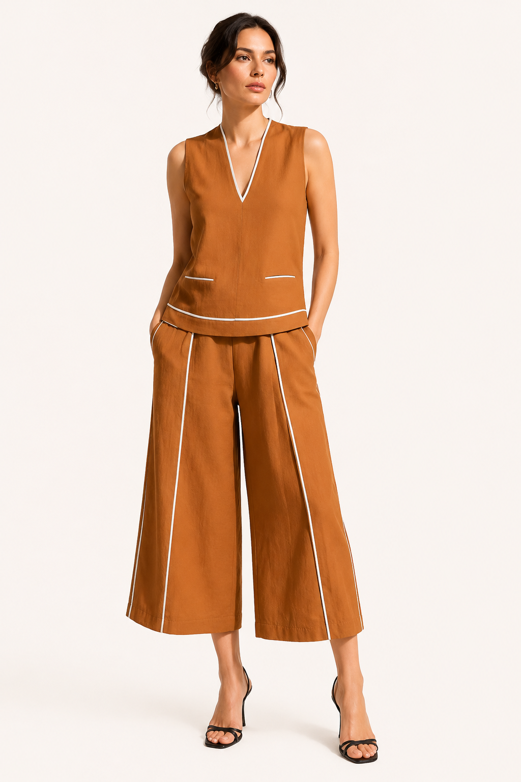 Ensemble de pantalons d'été pour femmes - Friedel