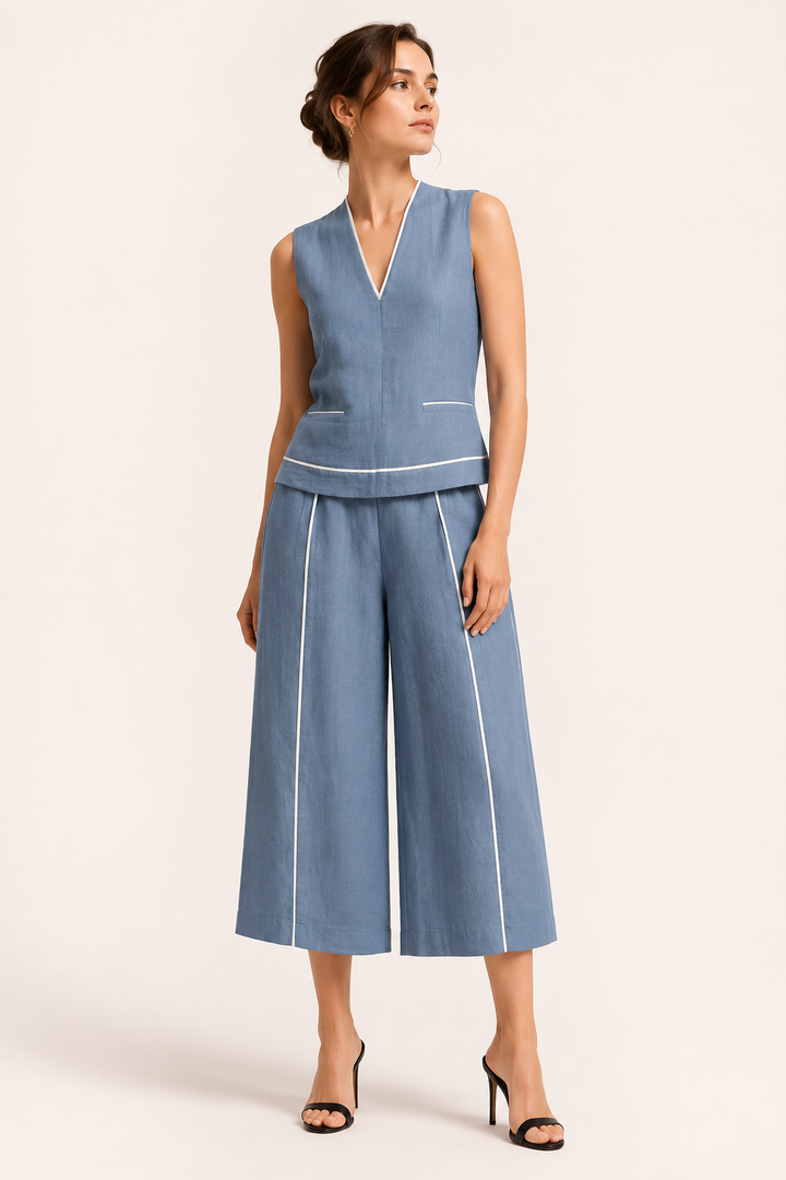 Ensemble de pantalons d'été pour femmes - Friedel