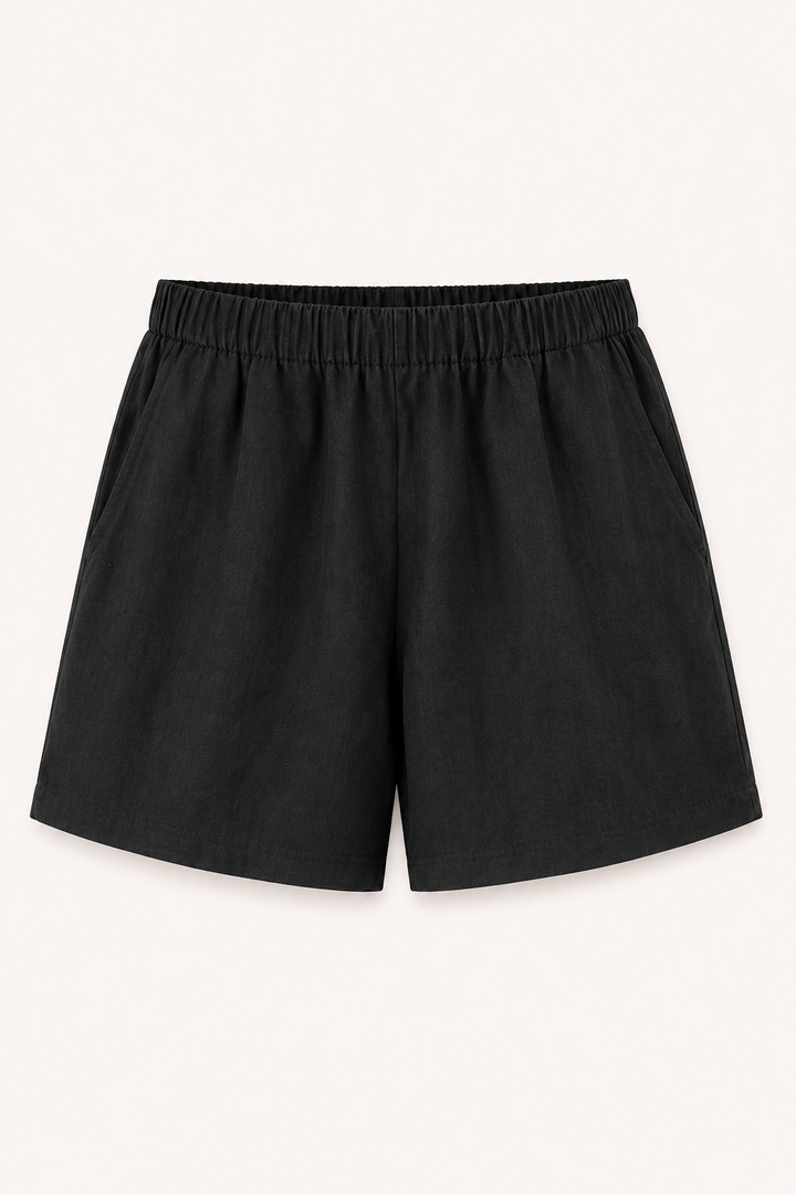 Short large à taille élastique pour femmes - Klara