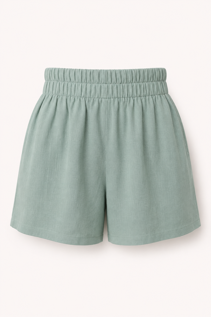 Short large à taille élastique pour femmes - Klara