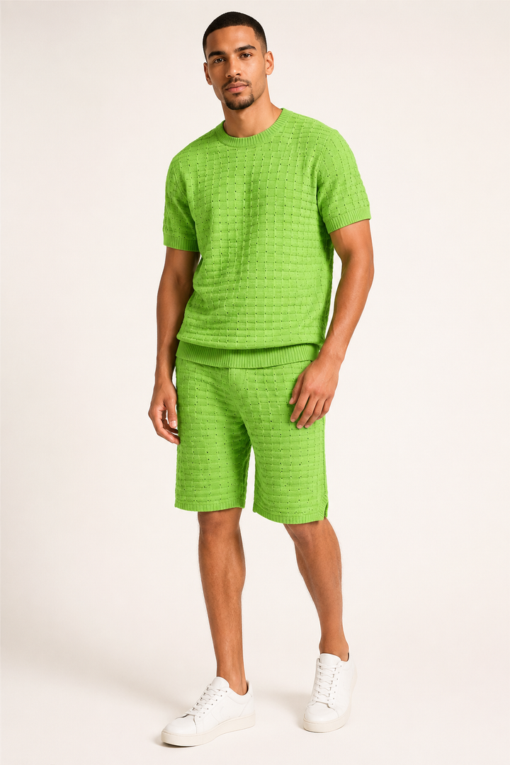 Ensemble short et t-shirt d'été pour hommes - Oskar