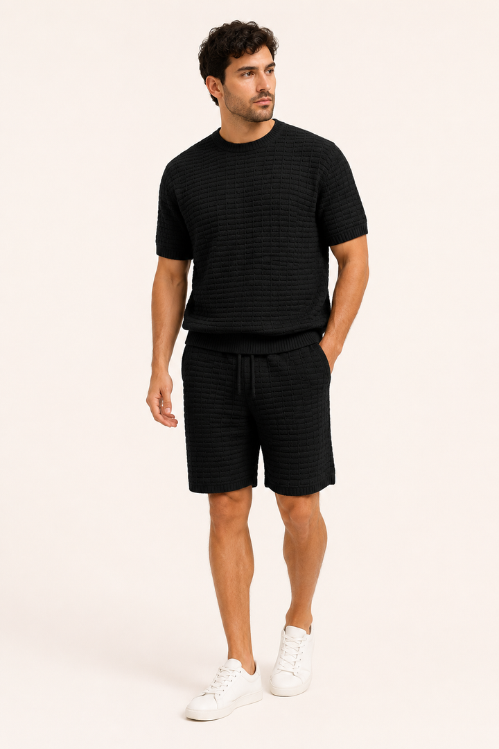 Ensemble short et t-shirt d'été pour hommes - Oskar