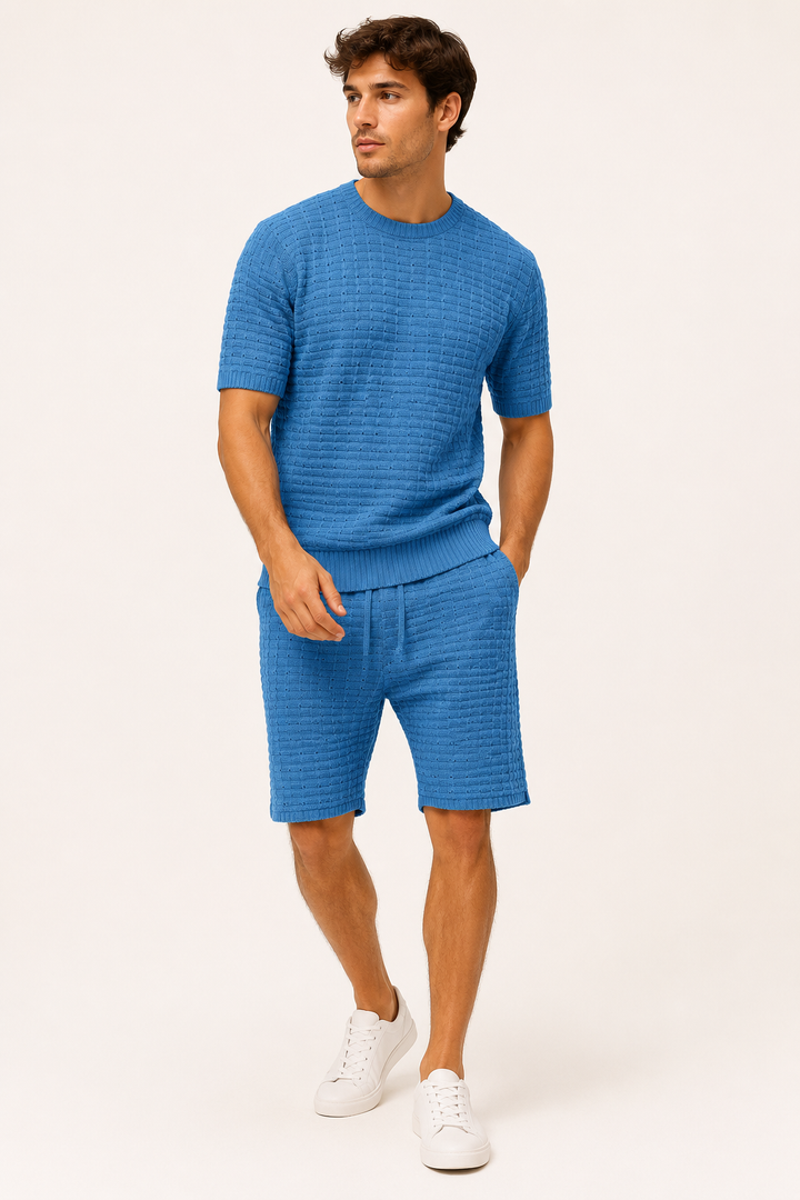 Ensemble short et t-shirt d'été pour hommes - Oskar