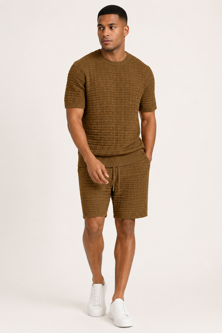 Ensemble short et t-shirt d'été pour hommes - Oskar