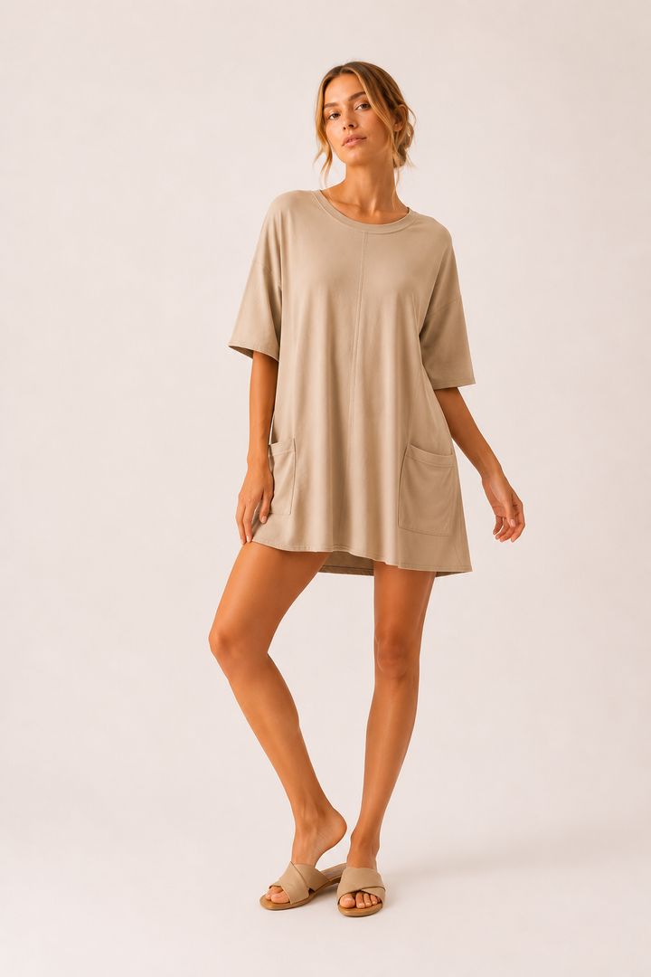 Combinaison manches courtes femme - Hanneli